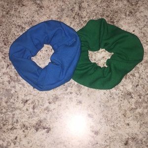 Homemade scrunchies